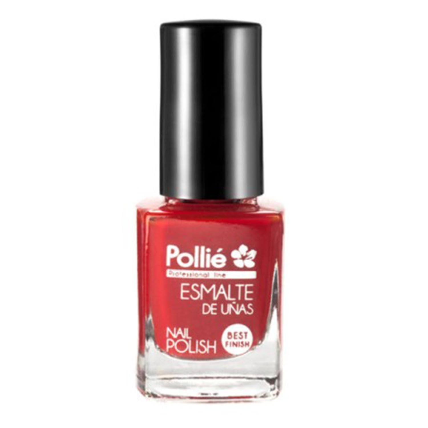 Pollie Rojo Pasion Laca De Uñas 1Un